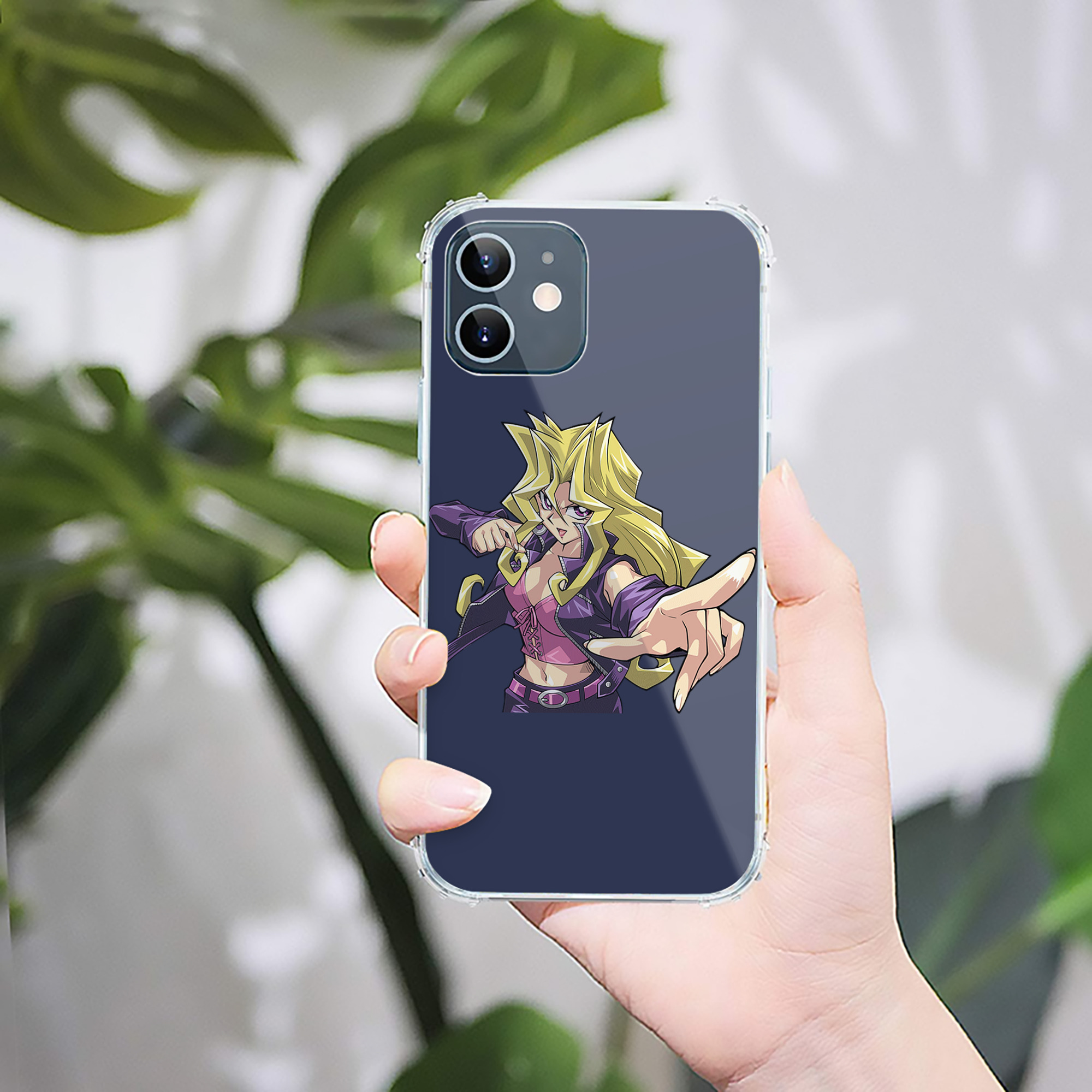 （画像用） 遊☆戯☆王 Yu-Gi-Oh! 【iPhone 12シリーズ対応】透明スマホケース（クリアソフトケース）